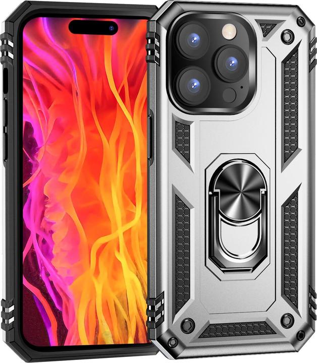 Image du produit Nalia Étui antichoc Military-Style Ring (Apple iPhone 15 Pro)