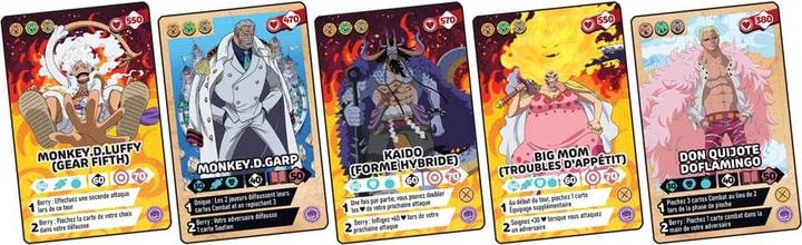 Immagine prodotto Topi games Gioco di carte di One Piece Battaglie di pirati *versione francese* (Francese)