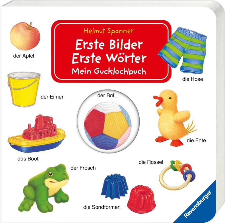 Produktbild Ravensburger Erste Bilder - Erste Wörter: Mein Gucklochbuch (Deutsch)