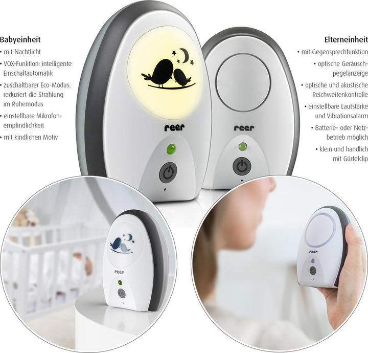 Image du produit Reer Rigi (Babyphone Audio, 300 m)