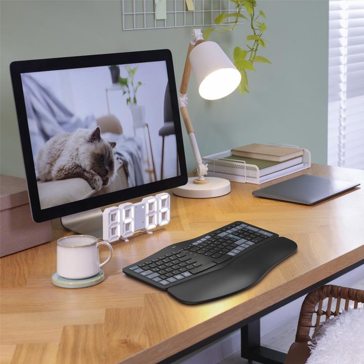 Produktbild Hama WK-900 Bluetooth® Tastatur Deutsch, QWERTZ Schwarz Multimediatasten (DE, Kabellos)