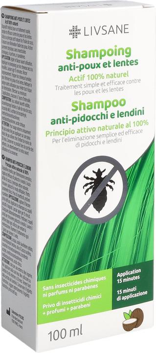 Immagine prodotto Livsane Shampoo per pidocchi e lendini (100 ml, Shampoo per pidocchi)