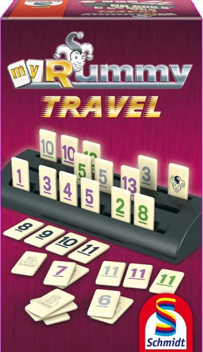 Produktbild Schmidt Spiele MyRummy Travel (Deutsch, Französisch)
