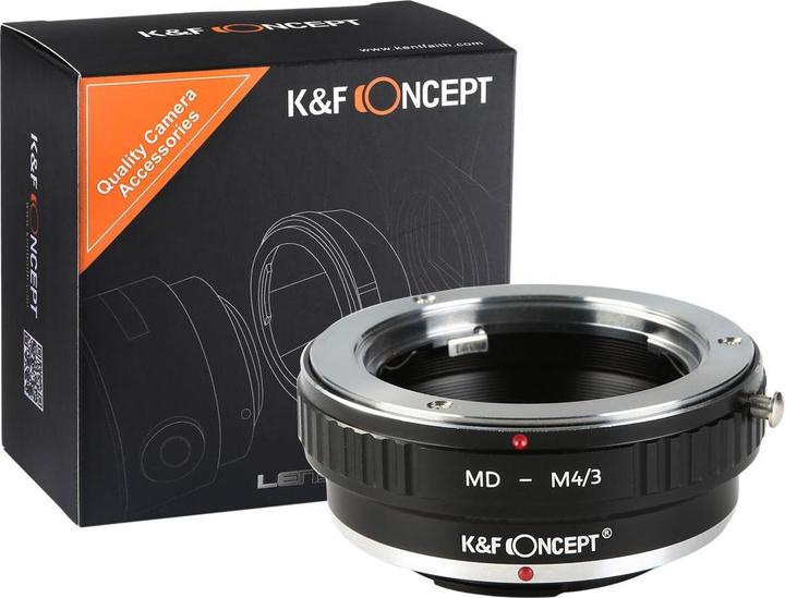 Actual product image K&F Concept High Precision Lens Adapter Mount, MD-M4/3
