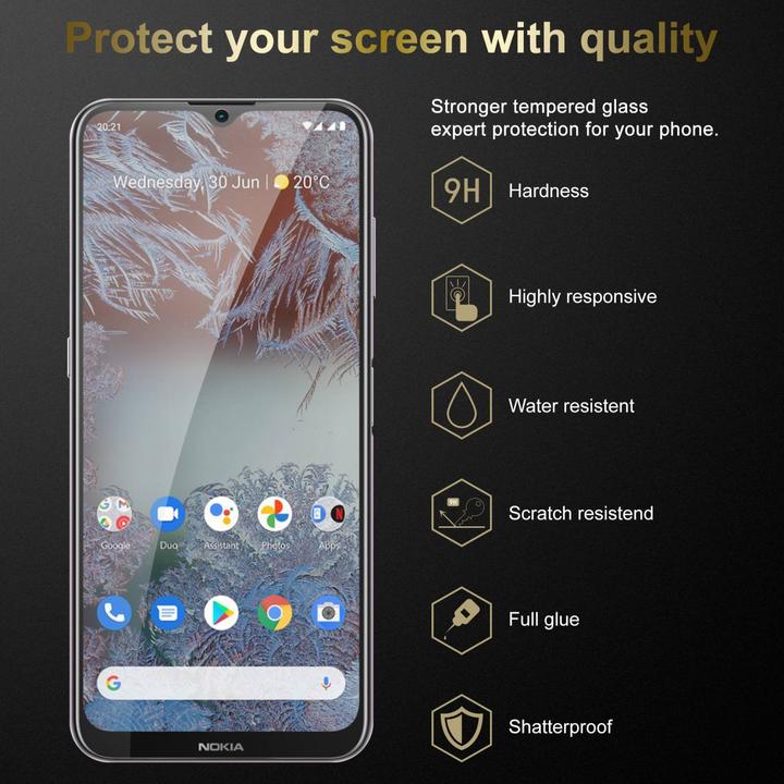 Produktbild Cadorabo Displayschutzglas (3 Stück, Nokia G20, Nokia G10)