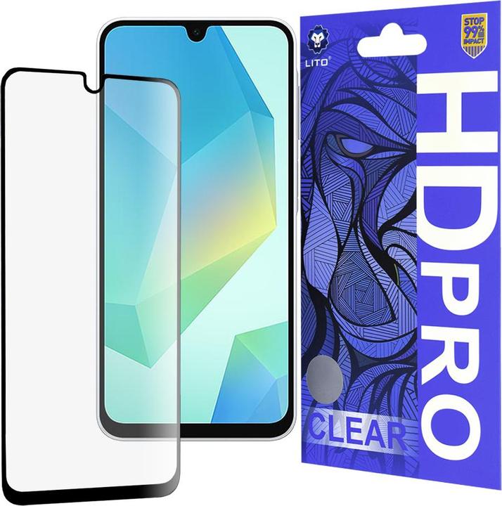 Produktbild Lito - HD Pro Clear - Samsung Galaxy A16 5G - Black (Samsung Galaxy A16, Samsung Galaxy A16 5G)