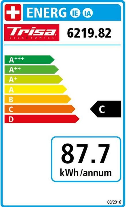 Energie-Label Trisa Barista Plus