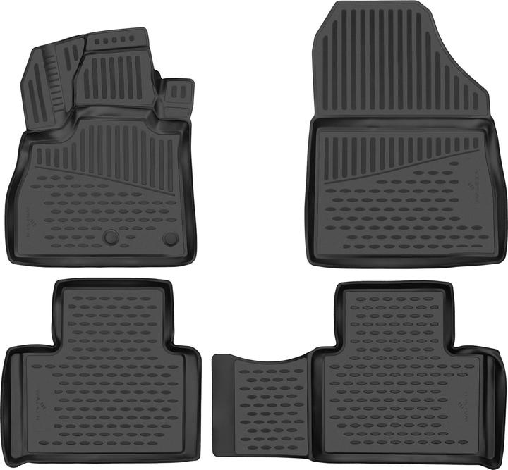Produktbild Walser Gummimatten XTR für Renault Scenic IV (J9) 09/2016-Heute (2 Vordermatten + 2 Rückmatten)