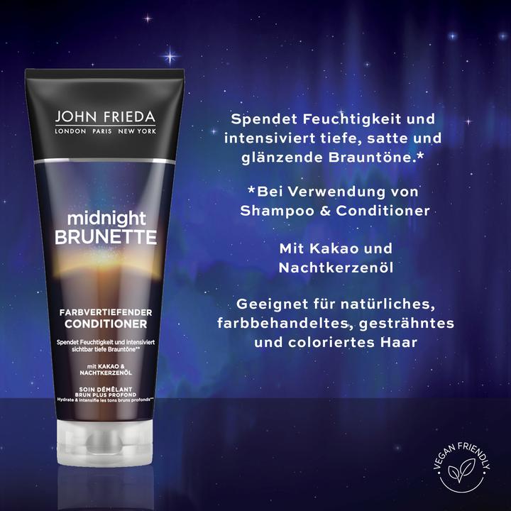 Actual product image John Frieda Brilliant Brunette - Midnight Brunette Color Deepening Conditioner (250 ml)