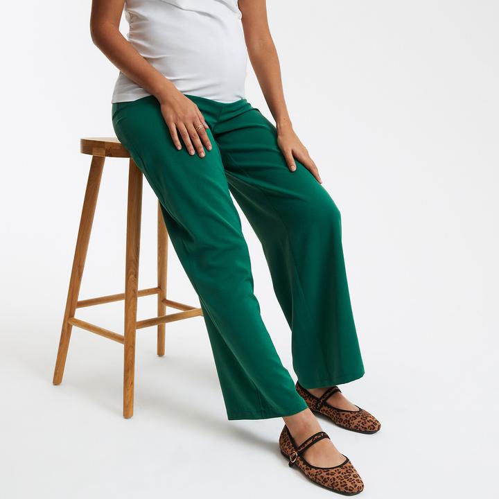 Produktbild La Redoute Collections Weite Umstandshose mit hohem Bund (40)
