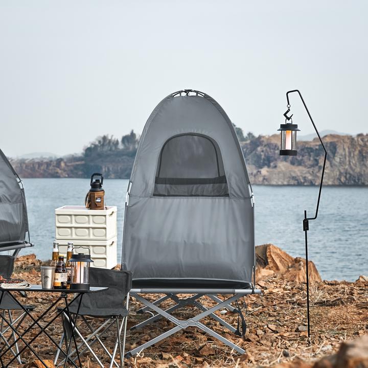 Image du produit SoBuy Tente 4en1 Lit de camp (Tente instantanée, 12 kg, 1 personne)