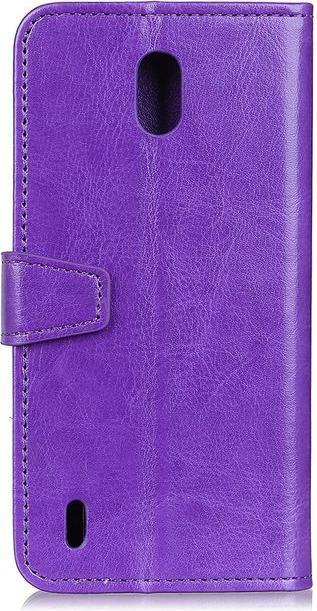 Actual product image MU Classic Crazy Horse Leather Bookcover Series (Nokia 1.3)