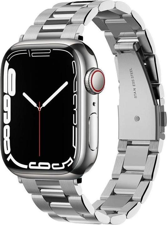 Immagine prodotto Spigen Modern Fit Band per Apple Watch Serie 38, 40, 41 mm - argento (38 mm, 40 mm, 41 mm, Acciaio inossidabile)