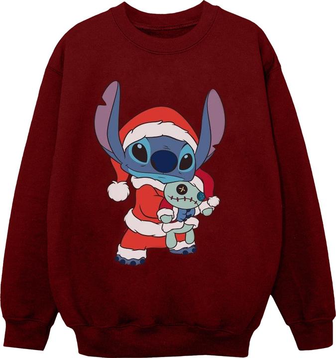 Disney Lilo And Stitch Stitch Christmas Sweatshirt Mädchen