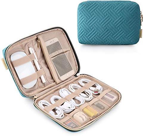 Actual product image Only-Bags.Store Electronics bag, electronics travel organiser for mobile charging cable, powerbank, USB sticks, SD