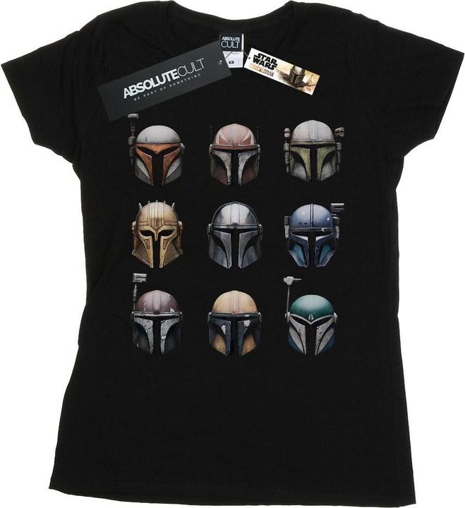 Star Wars The Mandalorian Helmet Display TShirt (S)