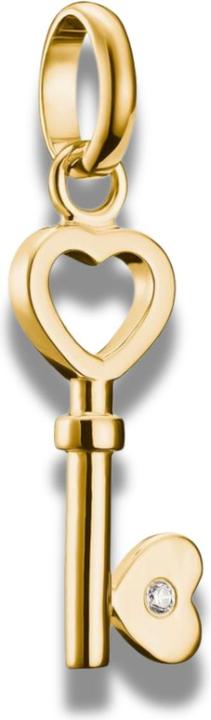Immagine prodotto Thomas Sabo Charm-Anhänger Liebesschlüssel Connect vergoldet (Argento 925)