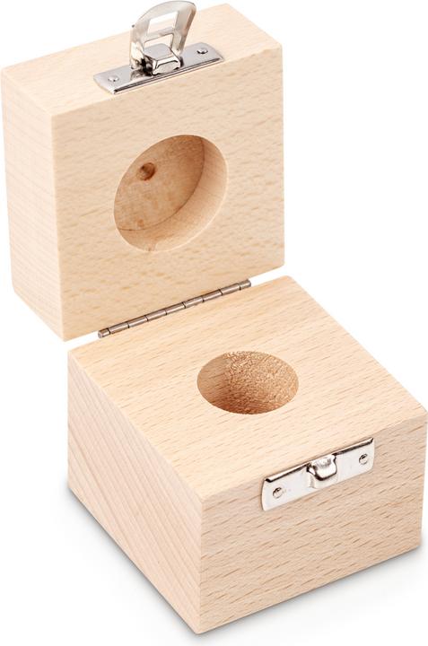 Produktbild Kern 317-070-100 Holzetui passend fr Einzelgewicht 1 x 100 g E1 + E2 + F1, gepolstert (317-070-1...