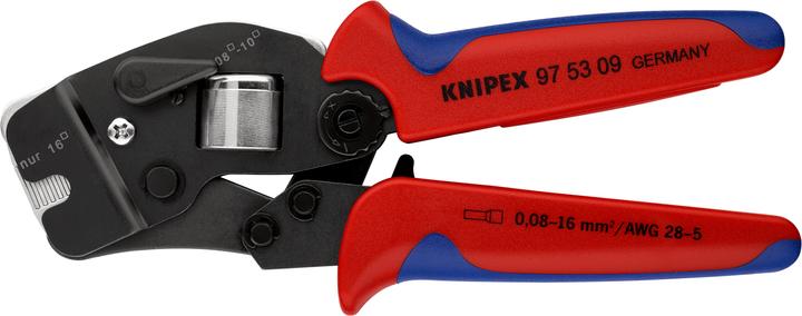 Knipex Self-Adjusting Crimping Pliers for wire ferrules (190 mm)