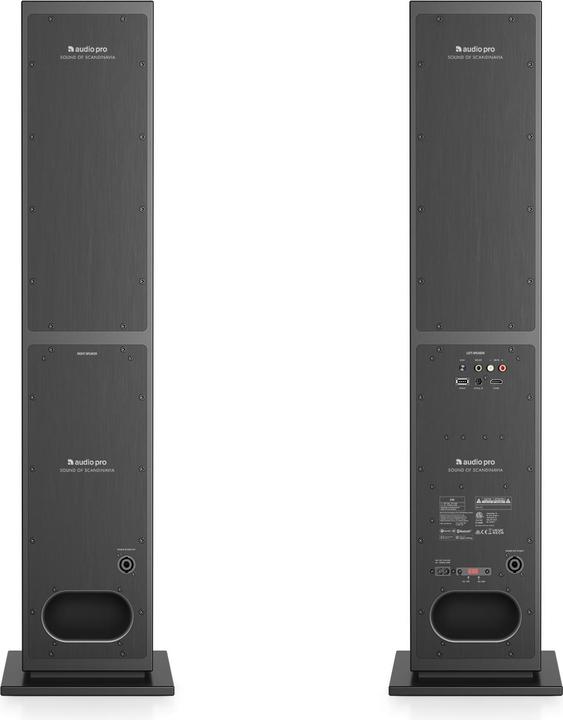 Actual product image Audio Pro Connected Speaker A48 Black (1 pair, 320 W)