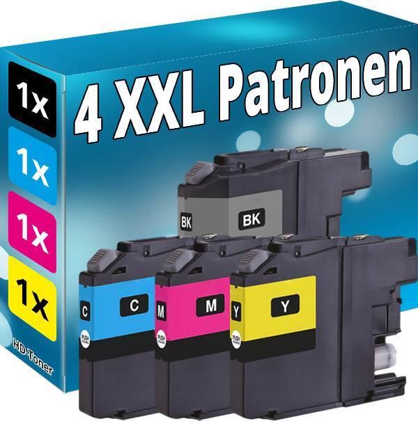Druckfuxx 4 Druckerpatronen kompatibel Brother LC-426XL MFC J4335DW J4340 DW J45