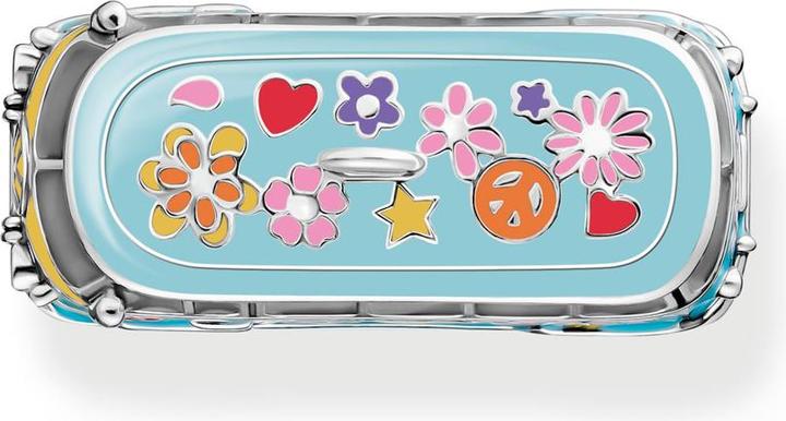 Image du produit Thomas Sabo Anhänger Original Volkswagen Hippie Bus Silber (Argent 925, Émail)