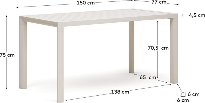 Image du produit Kave Home Culip (150 cm)