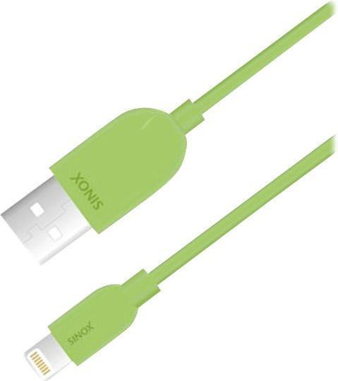 Sinox iMedia Cbl USB Lightn1.0M Gree (1 m, USB 2.0)