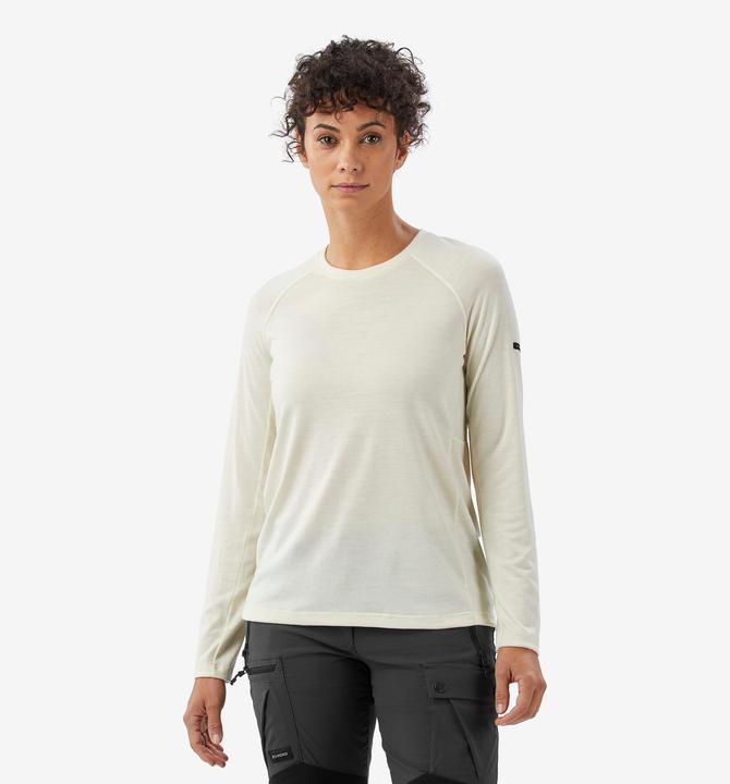 Forclaz Merinoshirt Damen langarm - Merino Resist ungefärbt