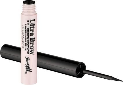 Produktbild Barry M Ultra Brow 2-in-1 Defining Browliner & Nourishing Serum - Eyebrow & Nourishing Serum 1.7 (Black)