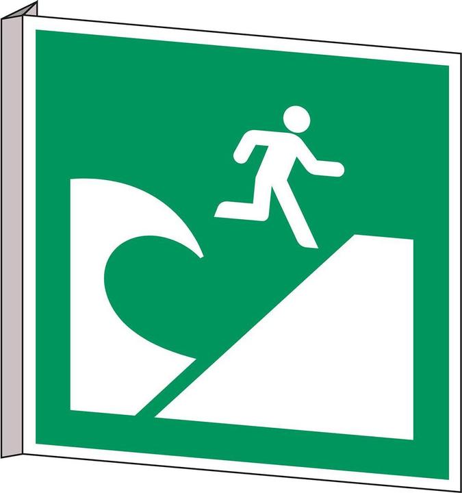 Produktbild Brady ISO Safety Sign - Tsunami