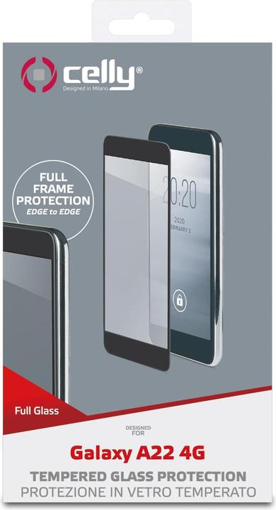 Actual product image Celly Full Glass (1 Piece, Samsung Galaxy A22)