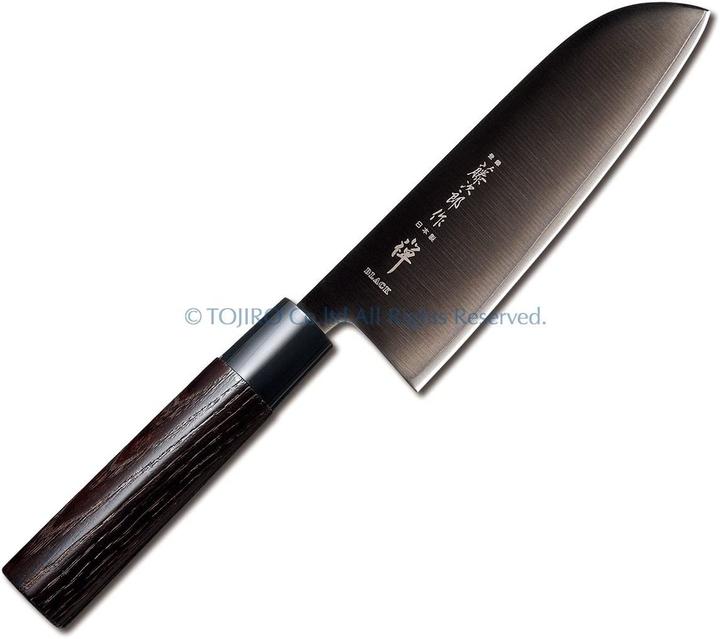 Tojiro Zen Black Santoku, 17cm (16.50 cm)