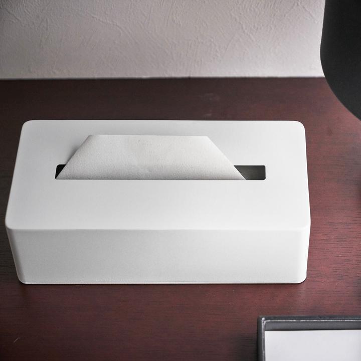 Actual product image Yamazaki TOWER tissue box