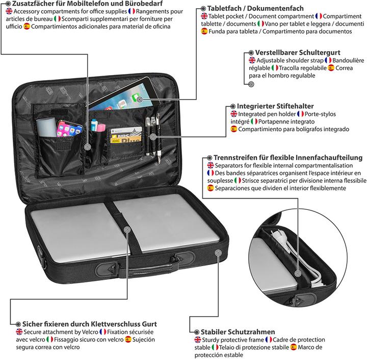 Produktbild Pedea Notebook-Tasche Starter Kit (18.39")