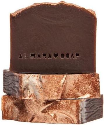 Actual product image Almara Fancy Gold Chocolate Handmade Soap - 100g (refill)