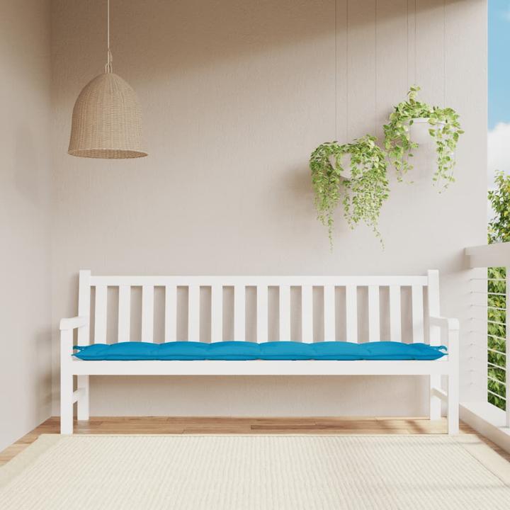 Actual product image VidaXL Garden bench cushion O x ford fabric (200 x 50 x 7 cm)