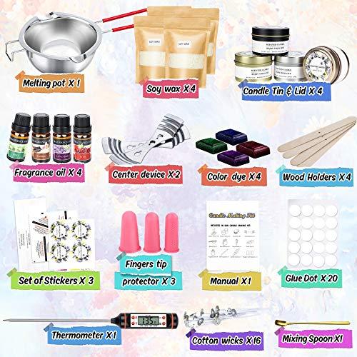 Image du produit Popolic Kit de fabrication de bougies