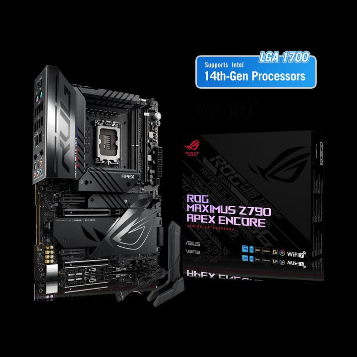 Actual product image ASUS MB Intel 1700 ROG MAXIMUS Z790 APEX ENCORE (LGA 1700, Intel Z790, ATX)