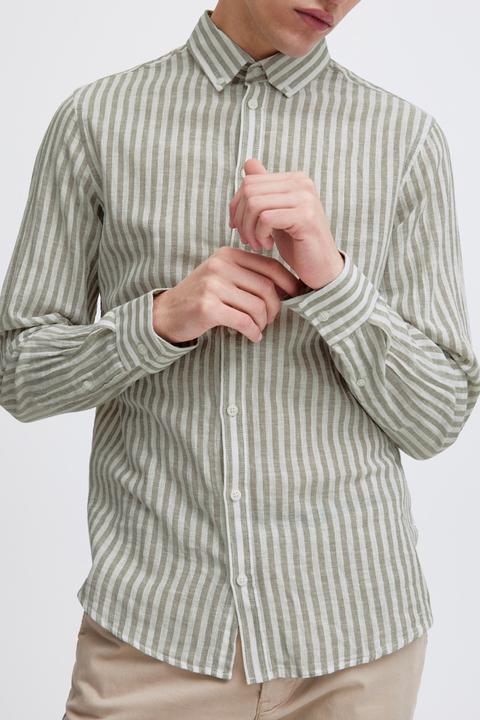 Immagine prodotto Casual Friday CFAnton LS BD camicia a righe in misto lino 20504974 (XXL)
