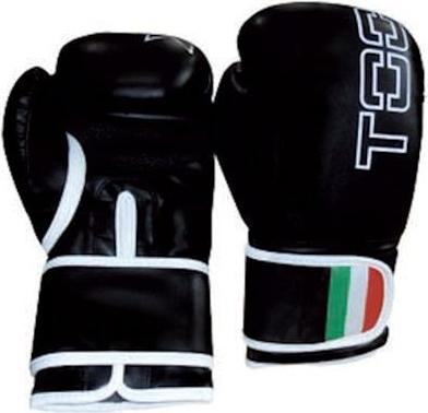 Immagine prodotto Sko Guanti da boxe TOORX LEOPARD BOT-001 8oz in ecopelle nera (8 OZ)