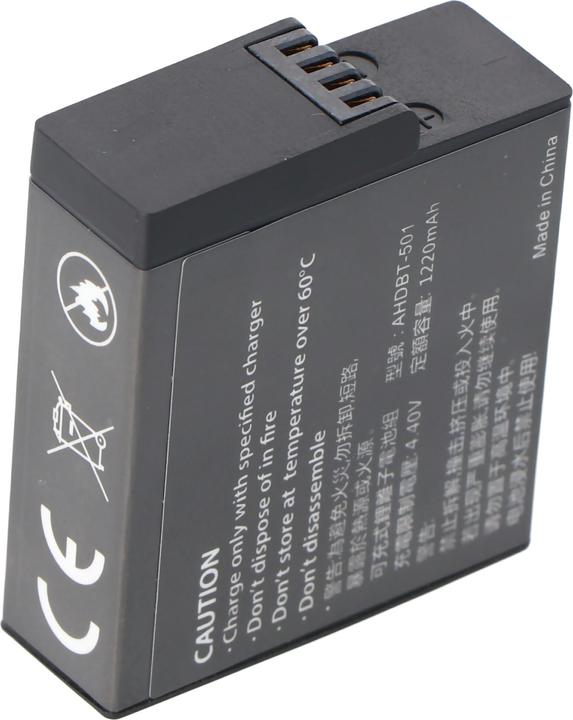Actual product image AccuCell Akku GoPro Hero 5, AABAT-001 (Camera battery)