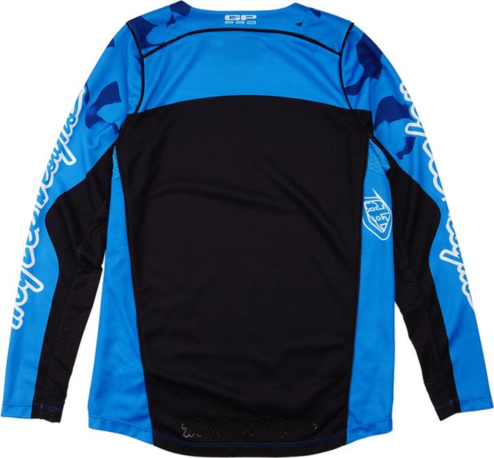 Image du produit Troy Lee Designs GP Pro Jersey, Blotted, bright blue, youth M (M)