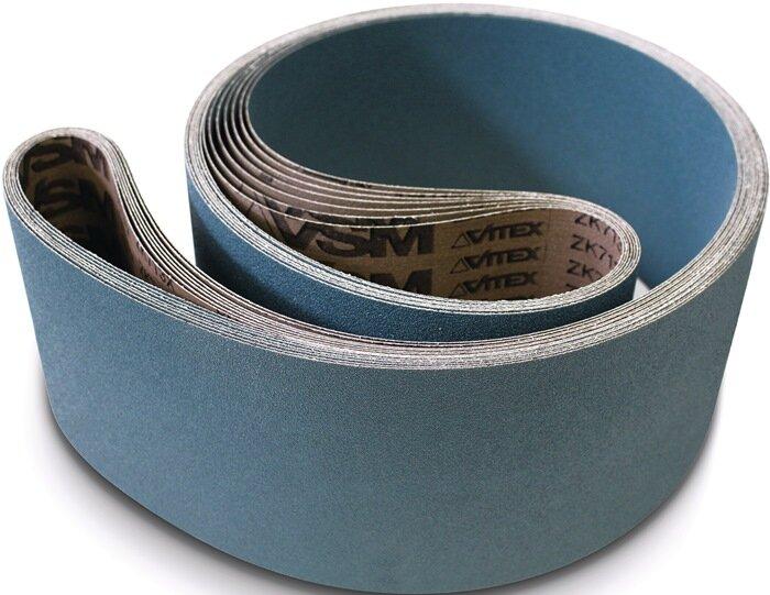 Actual product image Vsm Abrasive belt ZK713X length 2000 mm width 50 mm grit 60 for steel / INOX / NE zircon corundum (60)