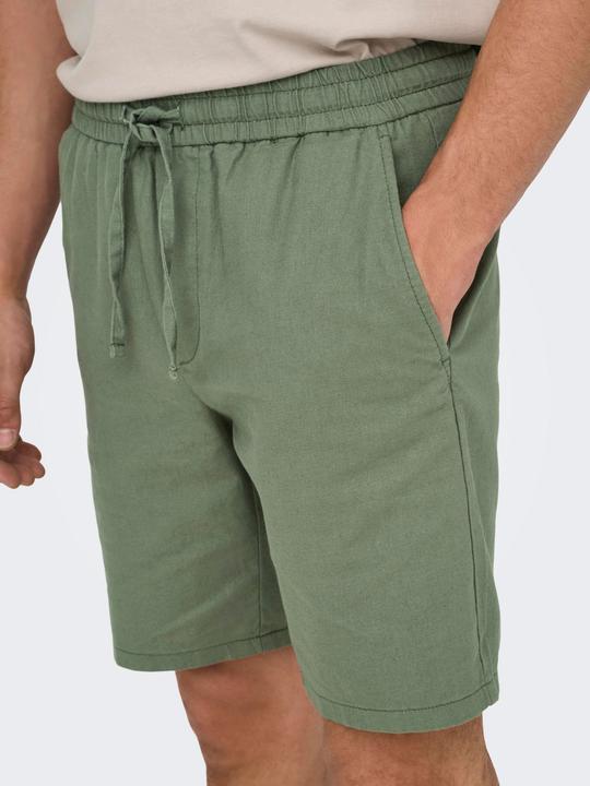 Produktbild Only & Sons Onslinus 0007 Cot Lin Shorts Noos (S)