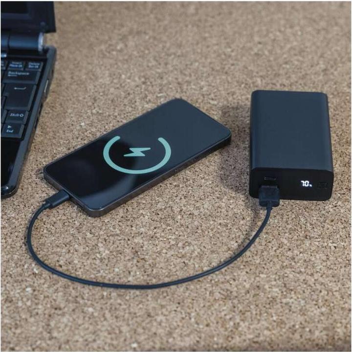Immagine prodotto Emos Powerbank NTBF20, 20 000 mAh, 65 W PD, schwarz (20000 mAh, 65 W, 74 Wh)