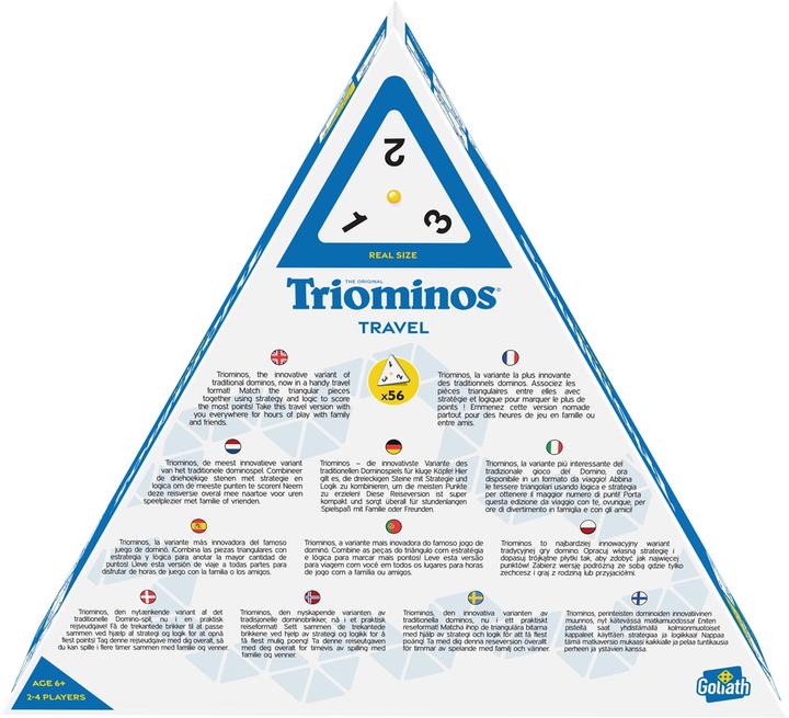 Nährwerte und Zutaten Goliath Toys Triominos Dreiecksreise (Deutsch, Englisch, Französisch, Italienisch, Schweizerdeutsch)