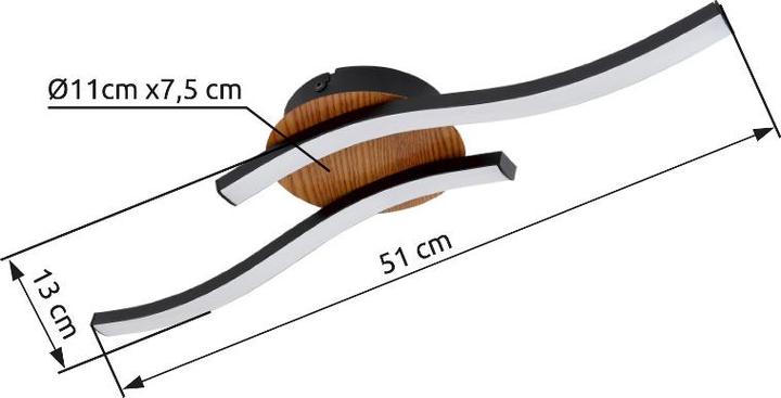 Actual product image Globo Evita (800 lm)