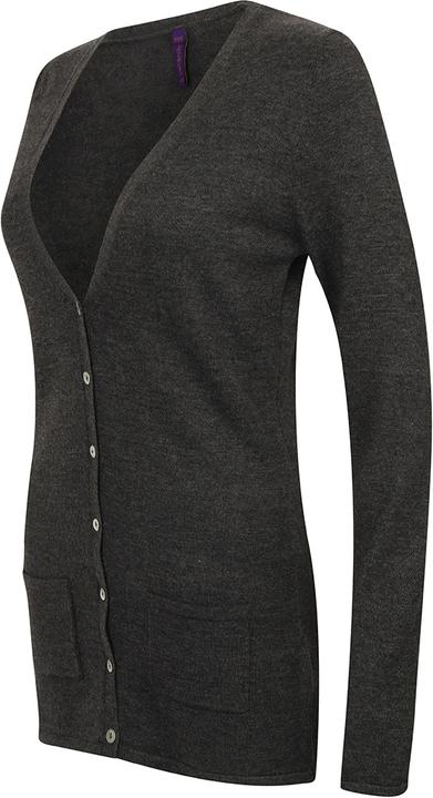 Actual product image Henbury Cardigan with V-neck (M)