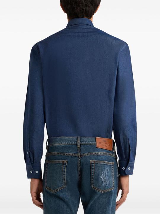 Actual product image Etro Camicie Blu (41)